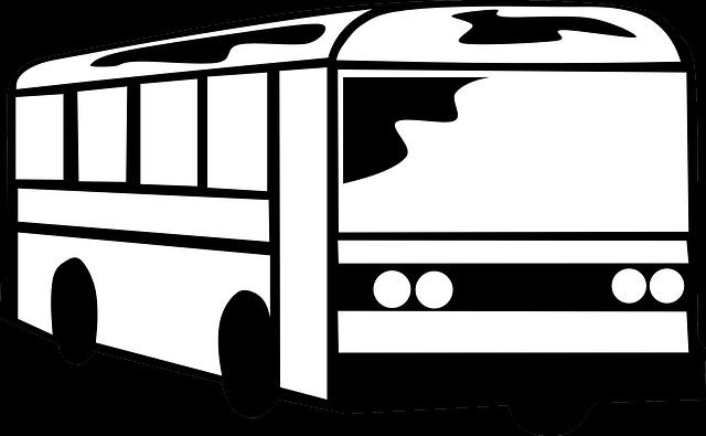 Autobus, darmowa grafika pixabay