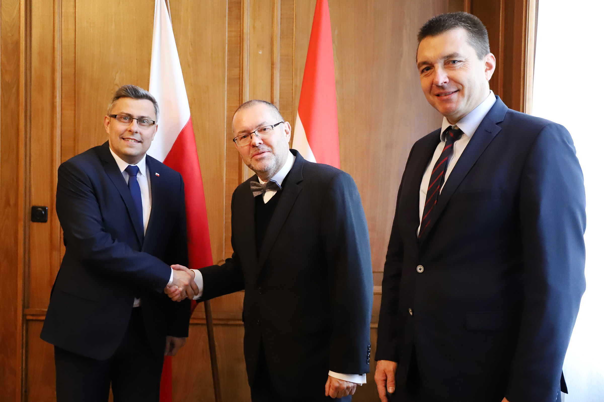  Dyplomaci Luksemburga z wizytą w Śląskim Urzędzie Wojewódzkim /fot. A. Karendał/