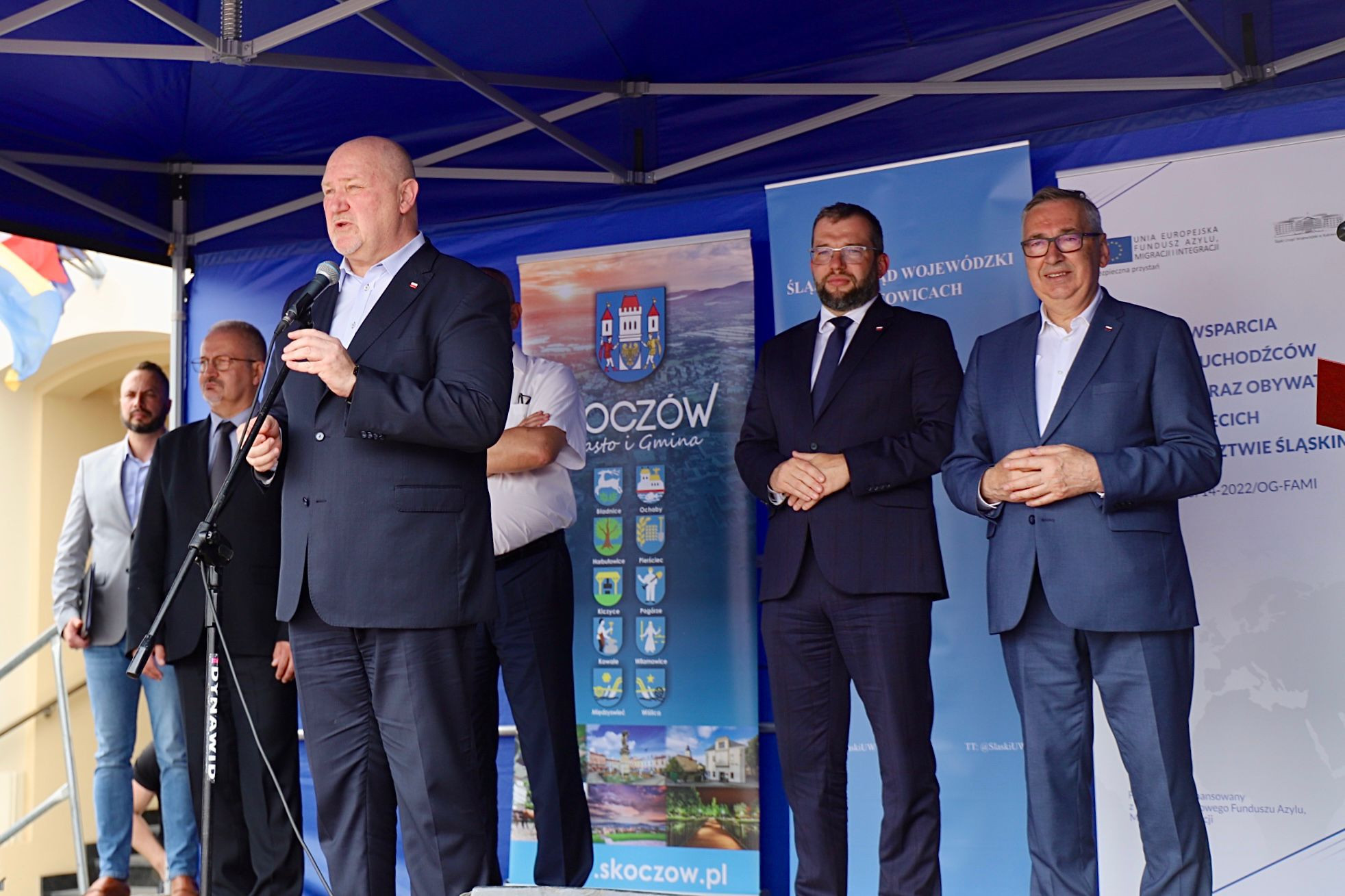 Wicewojewoda przemawia