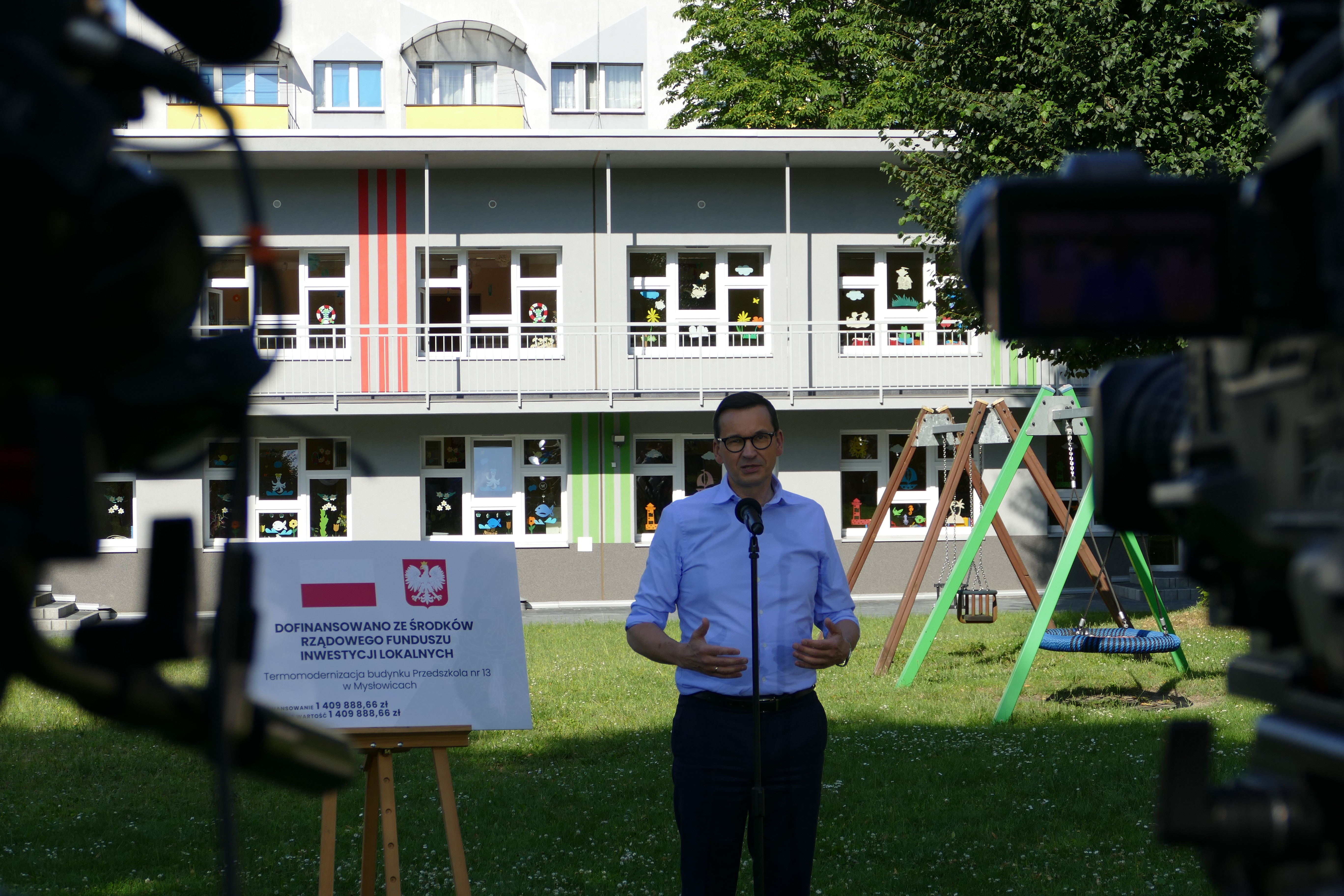 Premier podczas konferencji