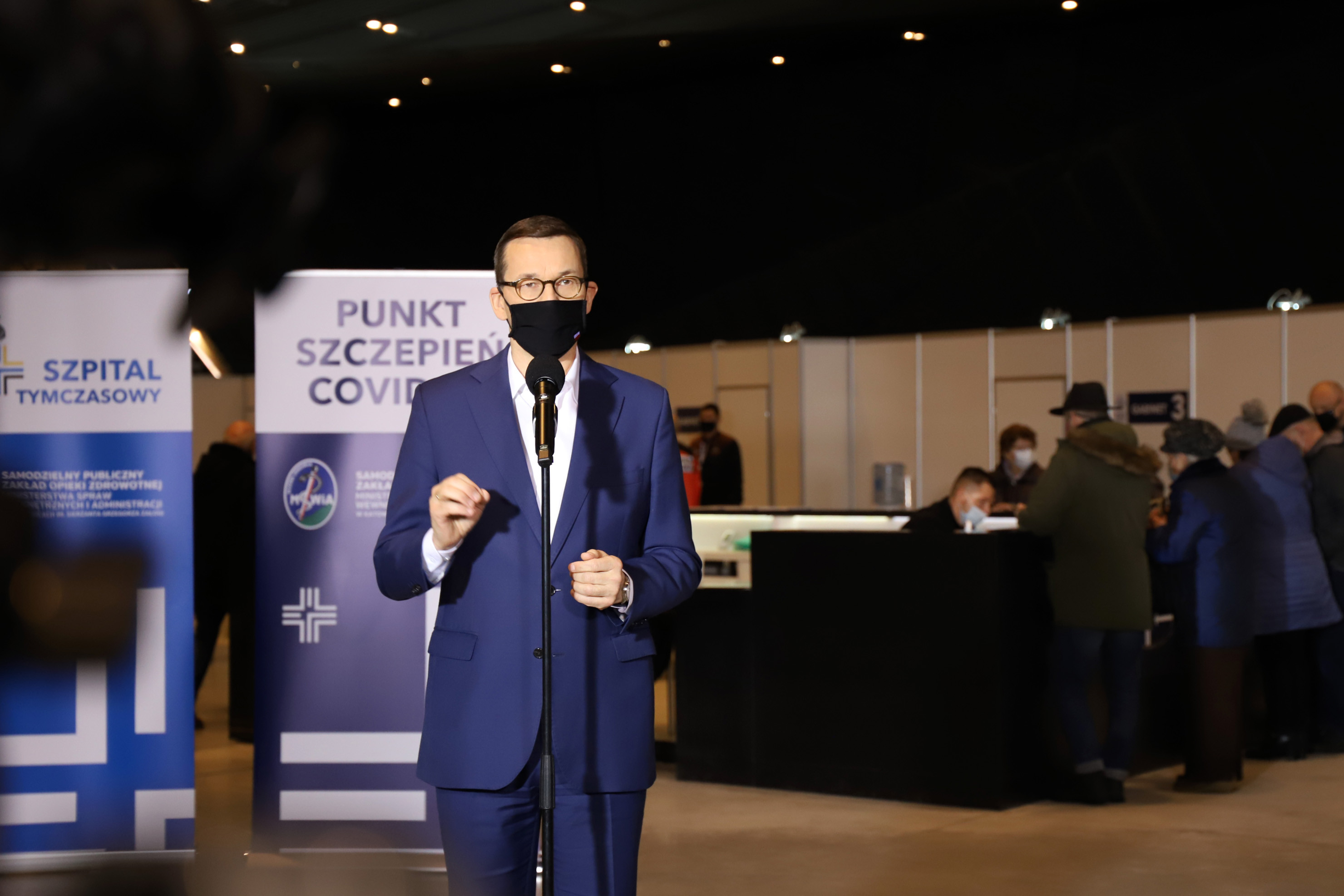 Wizyta premiera Mateusza Morawieckiego w Katowicach /fot. A. Księżnik/