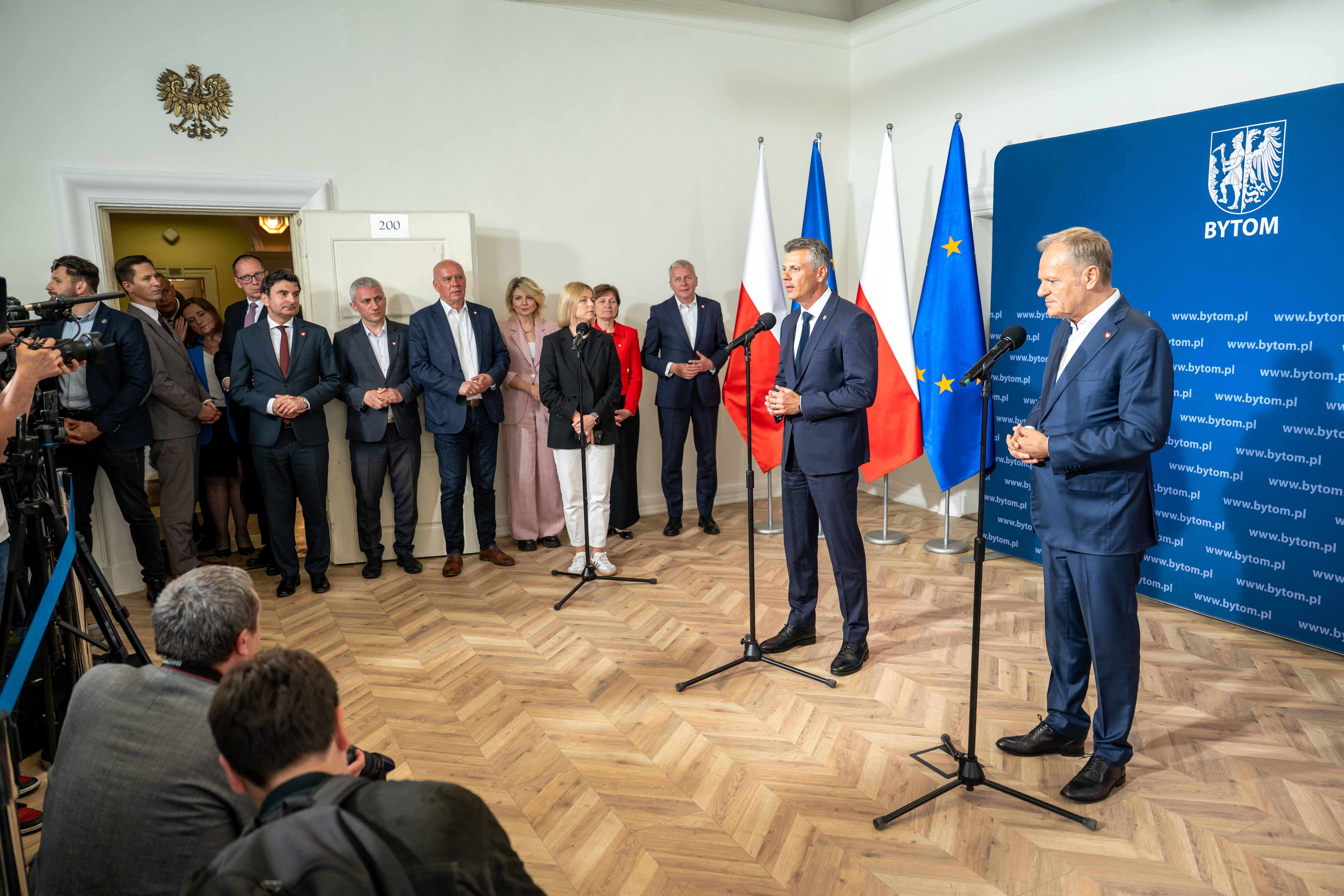 Konferencja prasowa w Bytomiu
