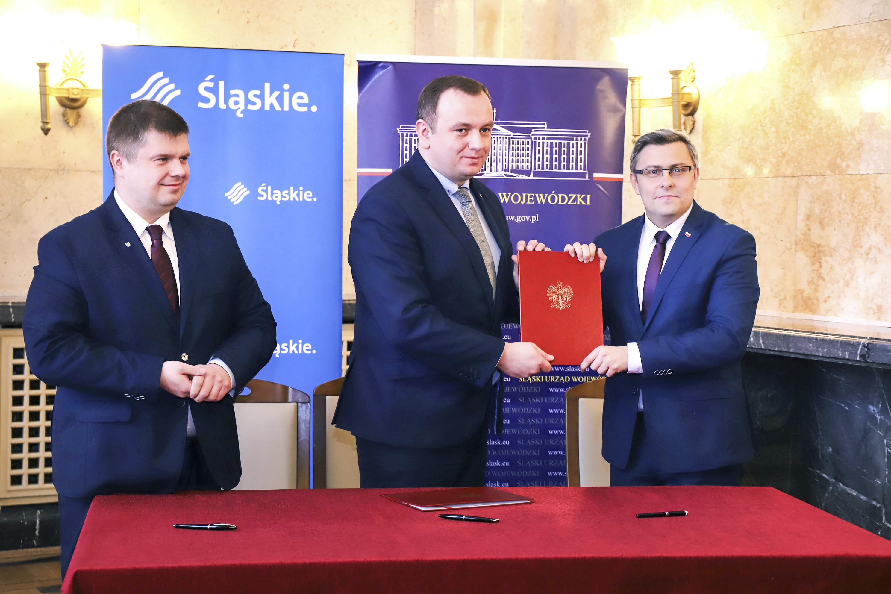 Uroczystość podpisania porozumienia o współpracy /fot. A. Karendał/