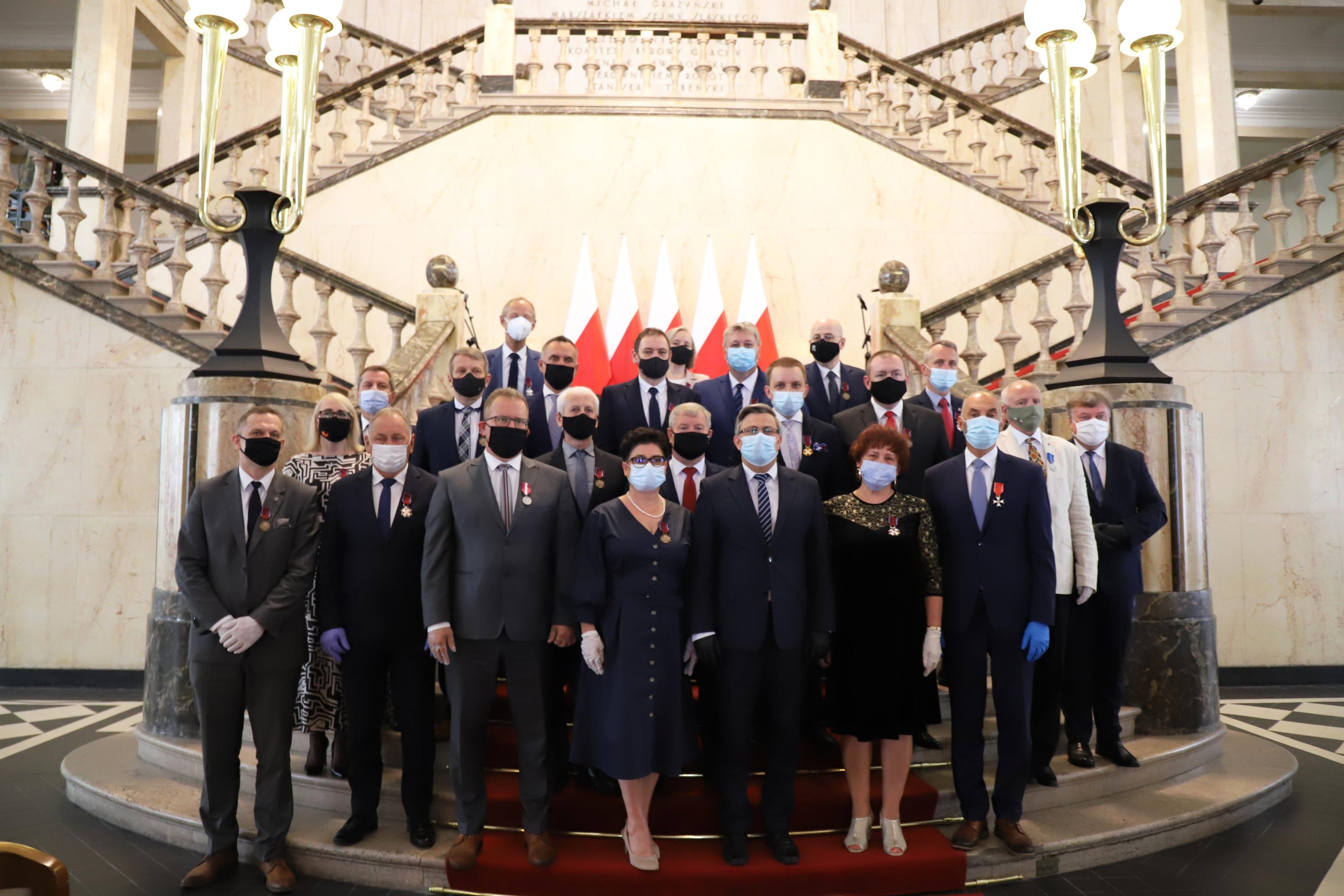 Odznaczenia państwowe dla samorządowców /fot. A. Księżnik/