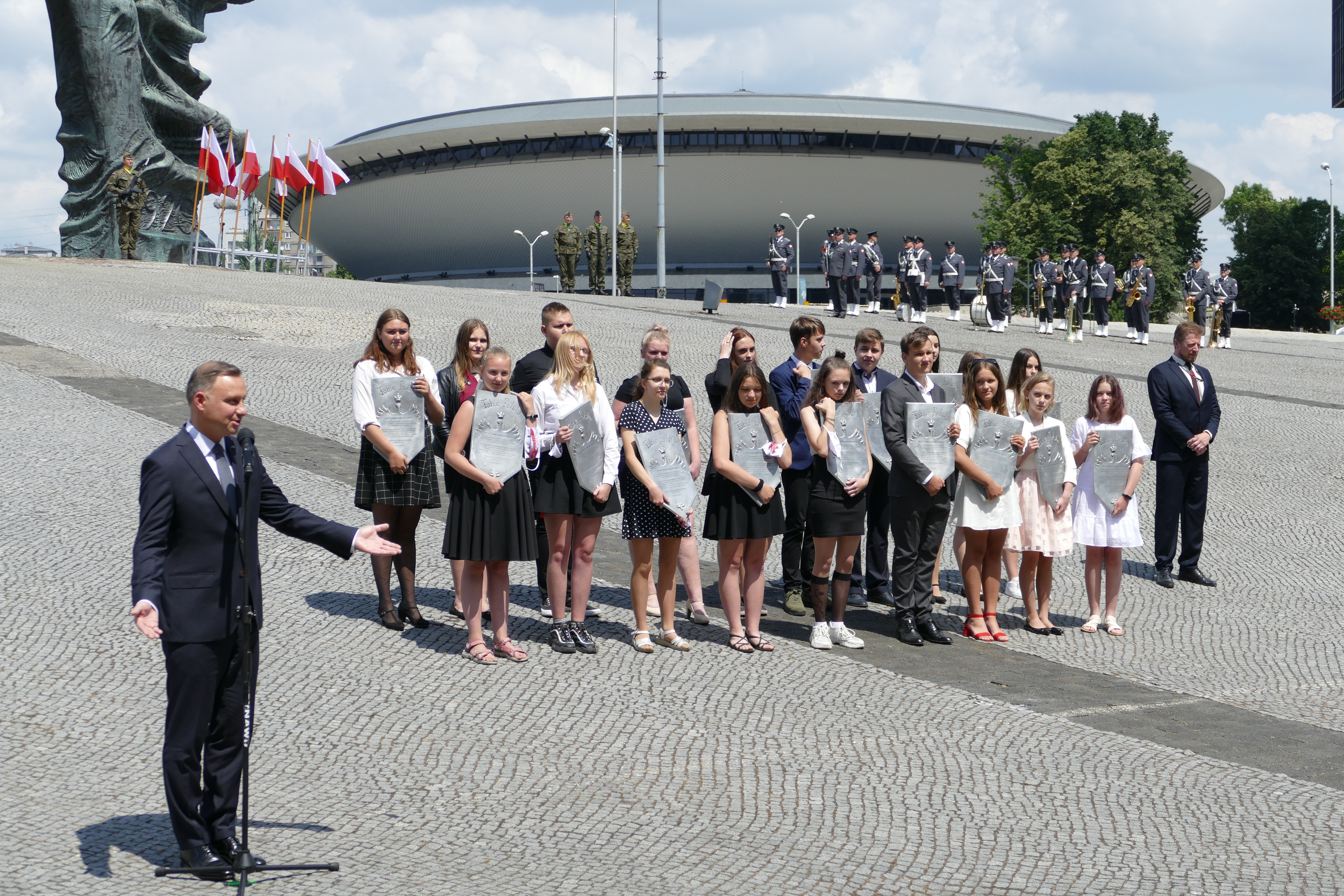 Obchody 100. rocznicy zakończenia III Powstania Śląskiego/foto: Filip Nowakowski