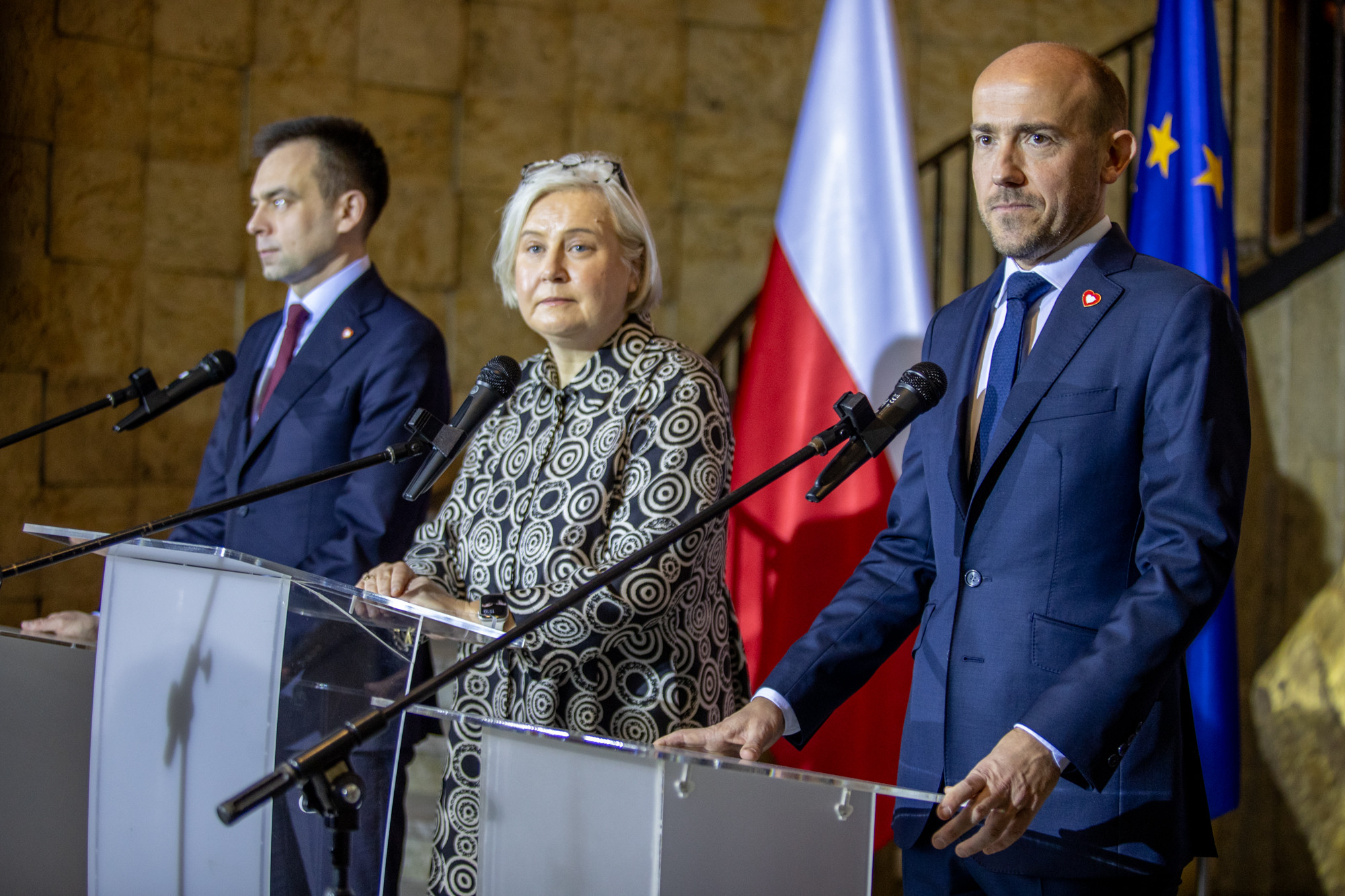 Uroczystość otwarcia Ministerstwa Przemysłu w Katowicach z udziałem ministrów/fot: ŚUW