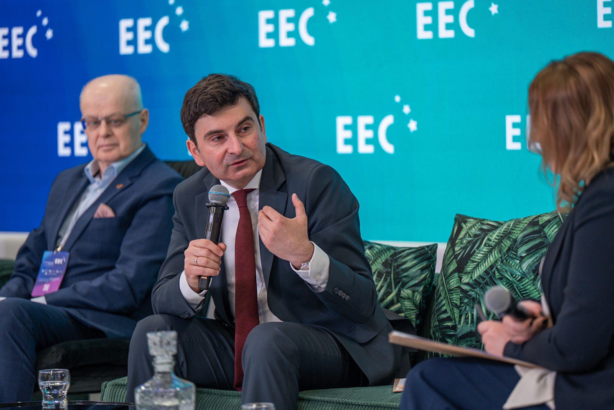 Wojewoda Śląski Marek Wójcik wypowiada się na Europejskim Kongresie Gospodarczym
