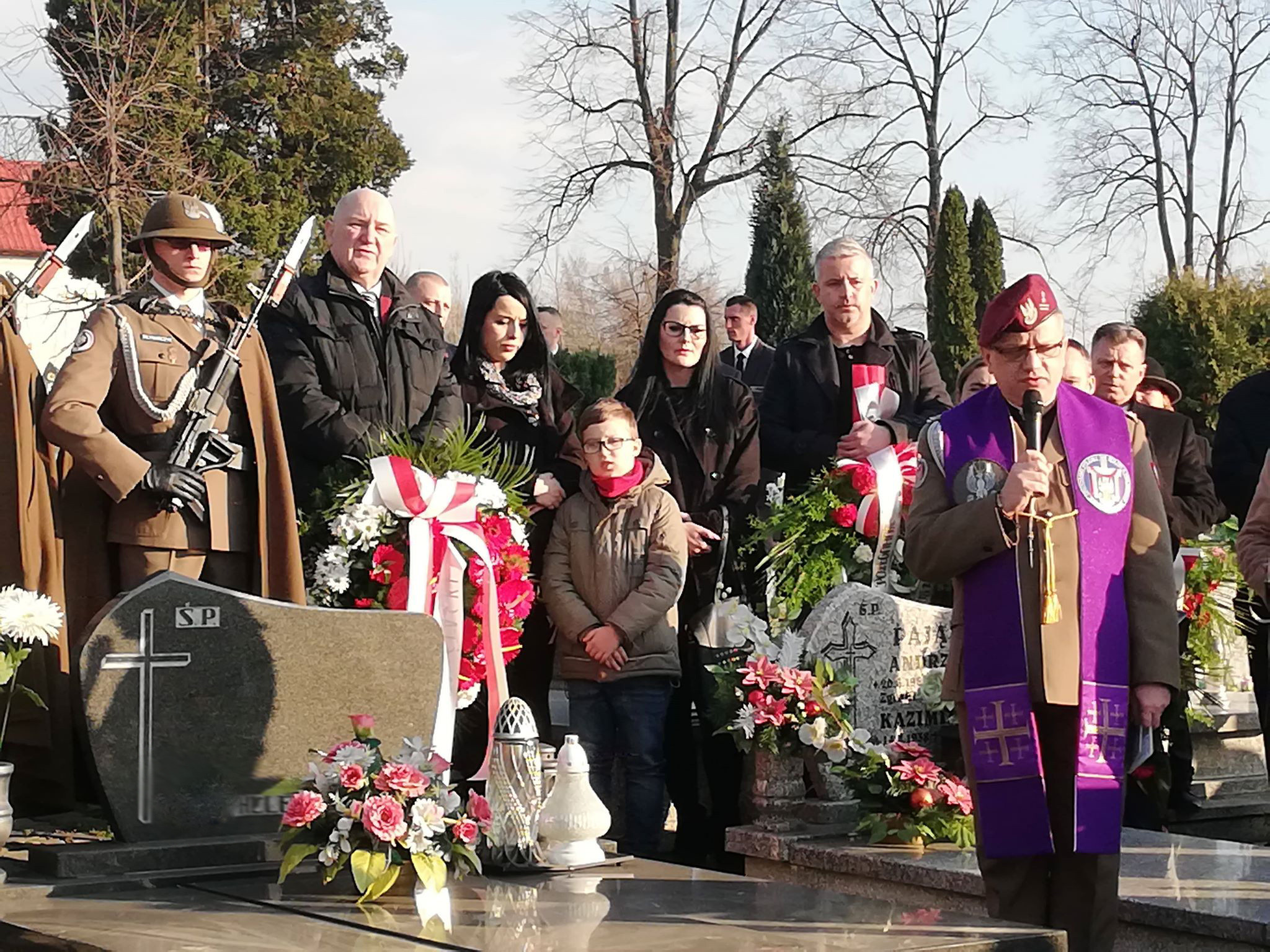 Pogrzeb śp. Jana Kwiczali ps. 