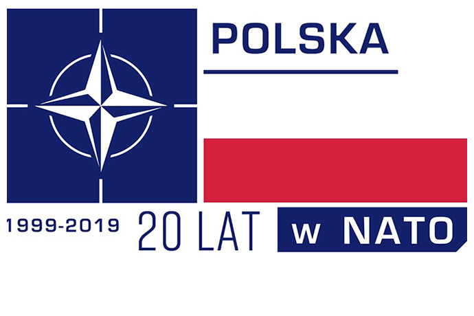 Grafika ilustracyjna - 20 lat Polski w NATO, źródło: MON