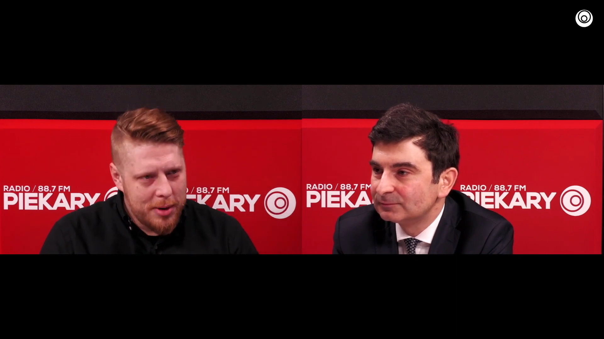Wojewoda Śląski Marek Wójcik - audycja w radio /fot. Radio Piekary