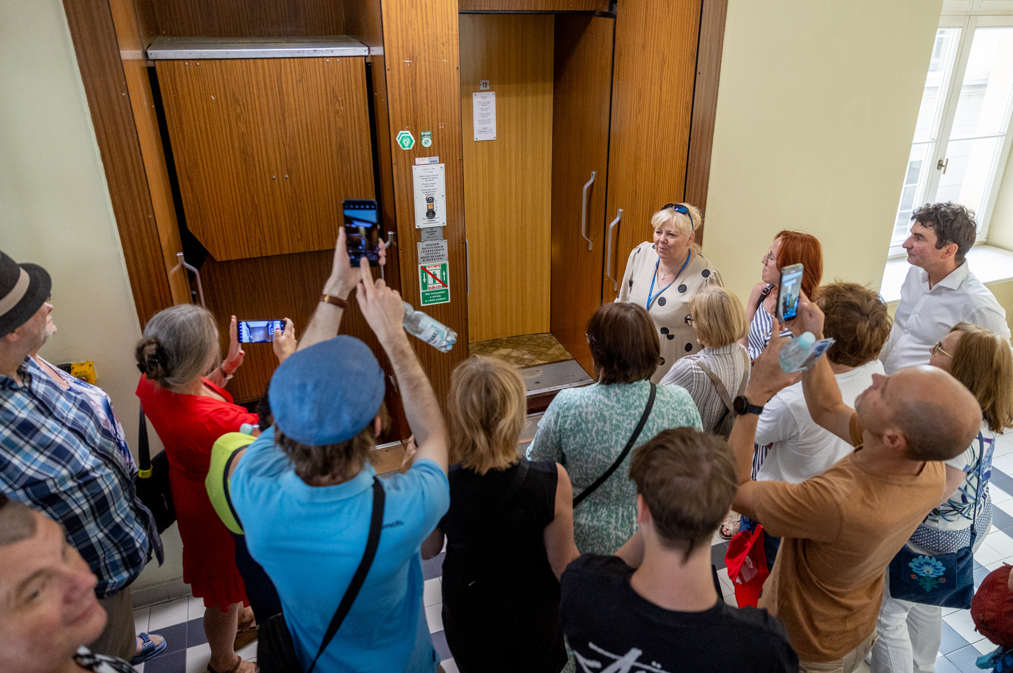 winda paciorkowa ŚUW podczas zwiedzania urzędu 