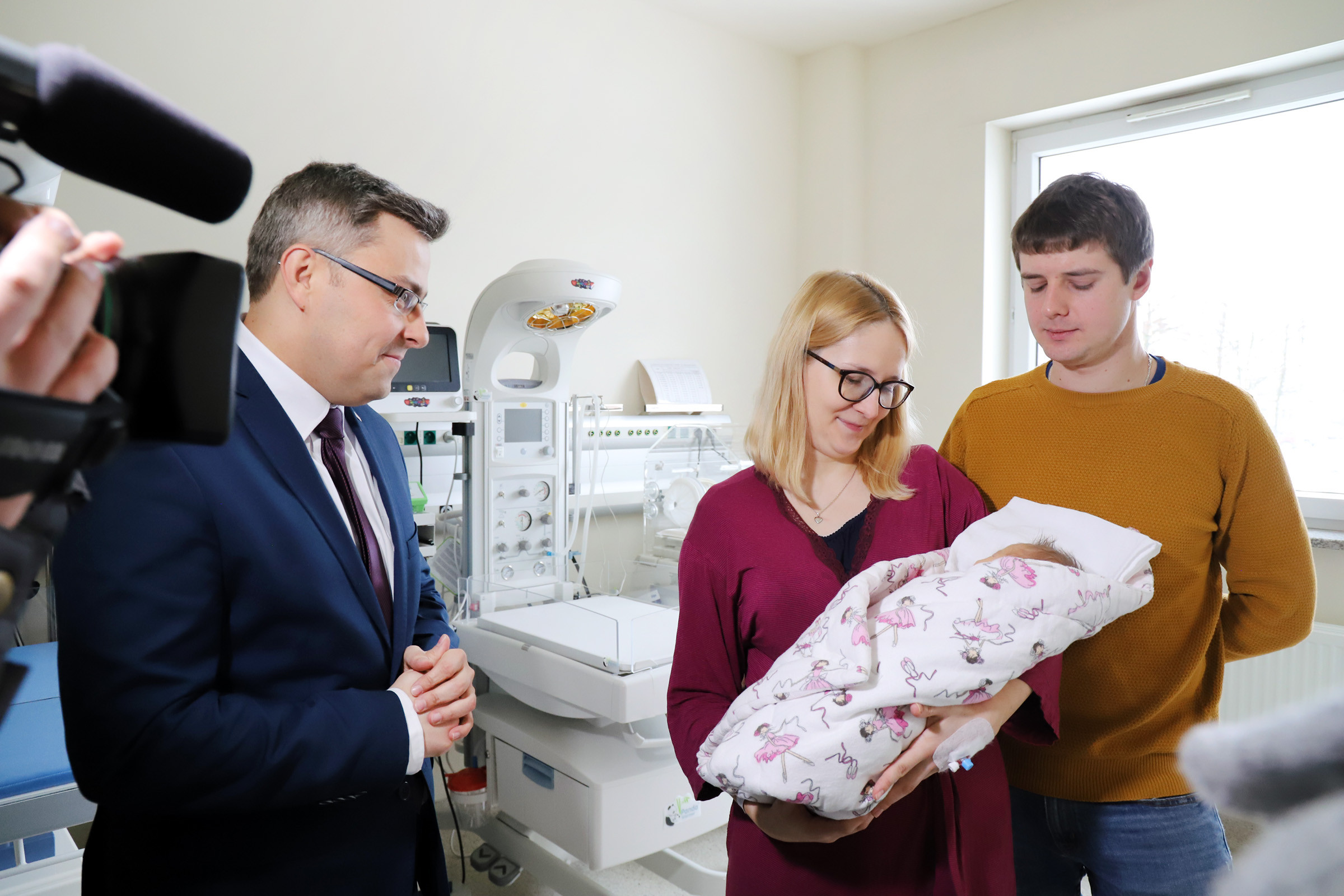 Poznaliśmy pierwszego noworodka 2019 roku w województwie /foto: Anna Karendał/