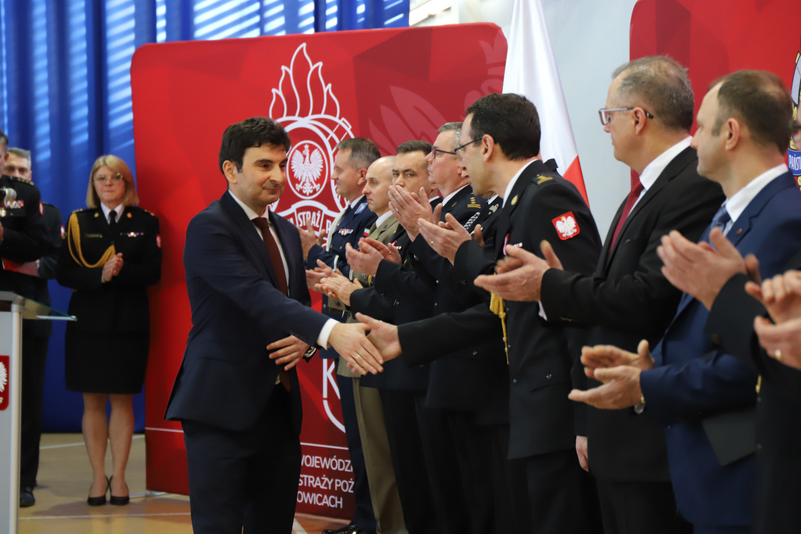 Powołanie śląskiego komendanta wojewódzkiego PSP/fot. A. Mazur