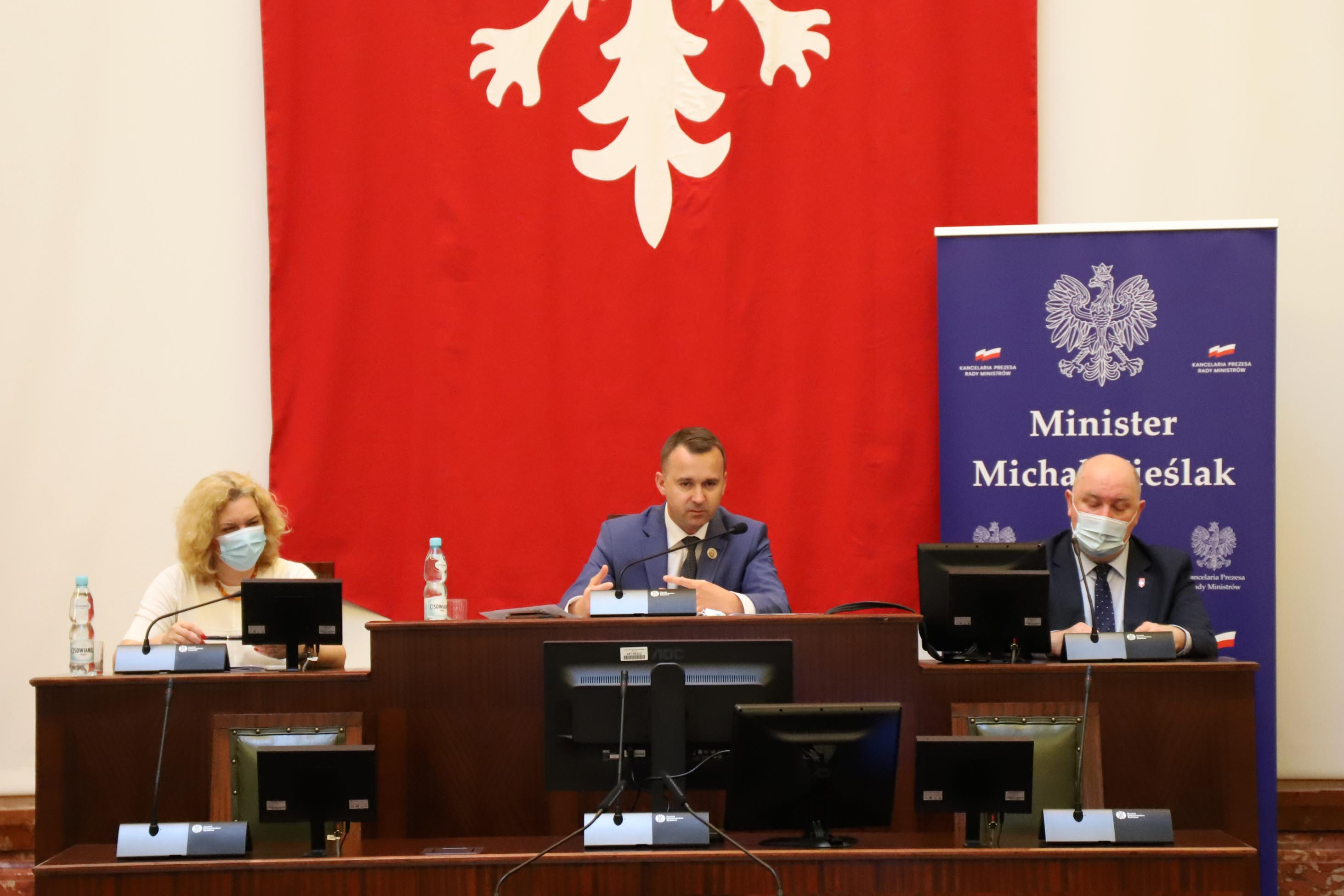Konsultacje członka Rady Ministrów Michała Cieślaka z samorządowcami poświęcone projektowi „Samorząd 3.0: Rozwój bez barier” /fot. A. Księżnik/