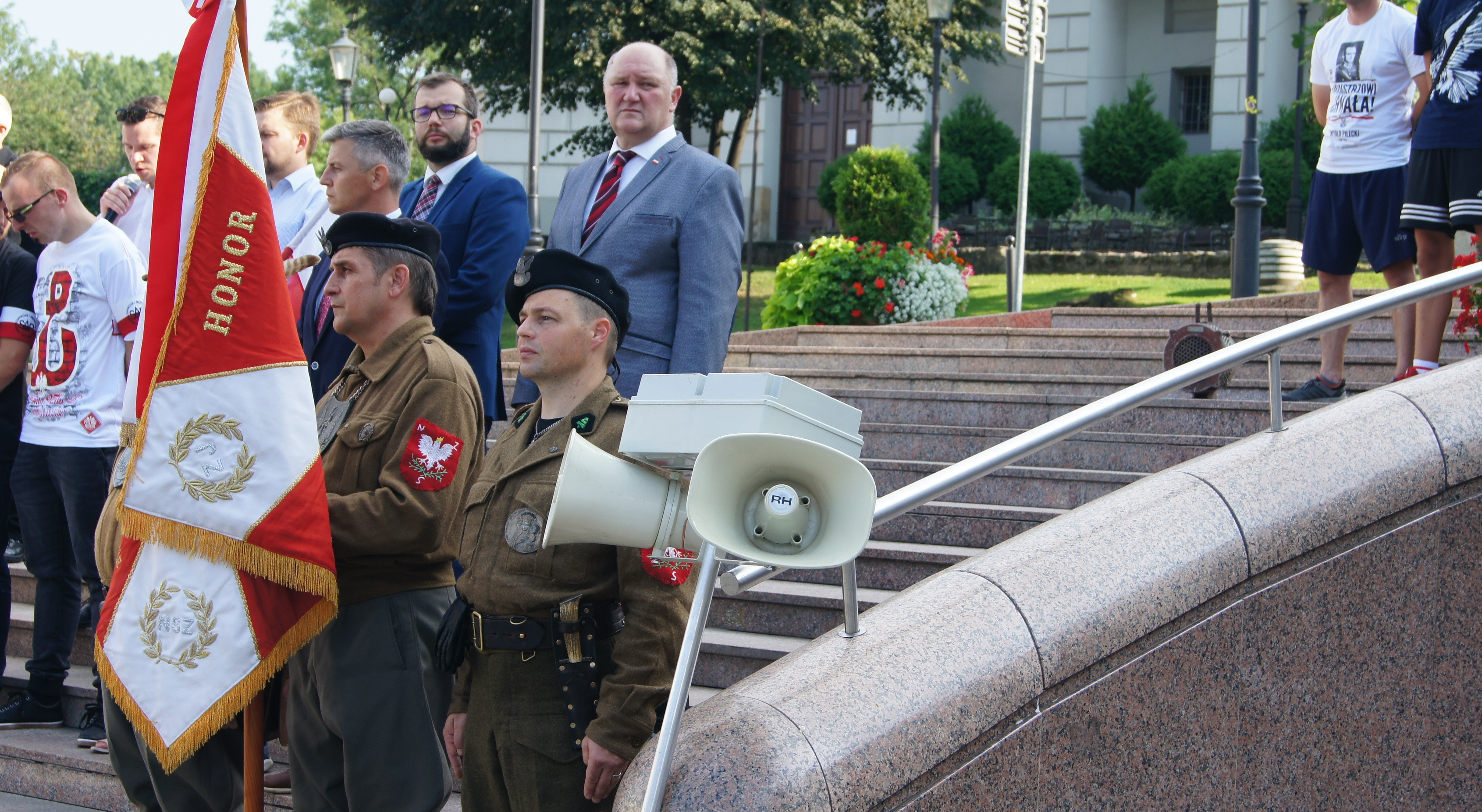 Uroczystości upamiętniające Powstanie Warszawskie w Bielsku-Białej /fot. A. Herz/