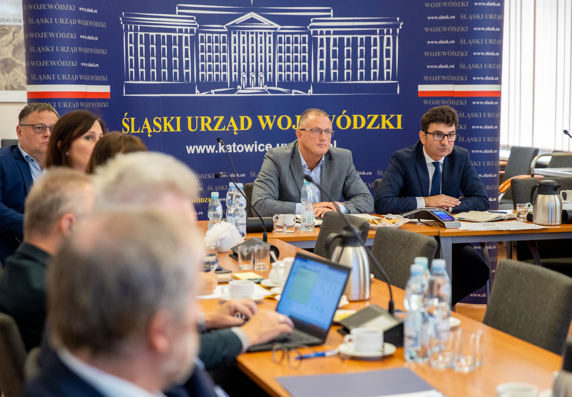Uczestnicy odprawy/fot. ŚUW