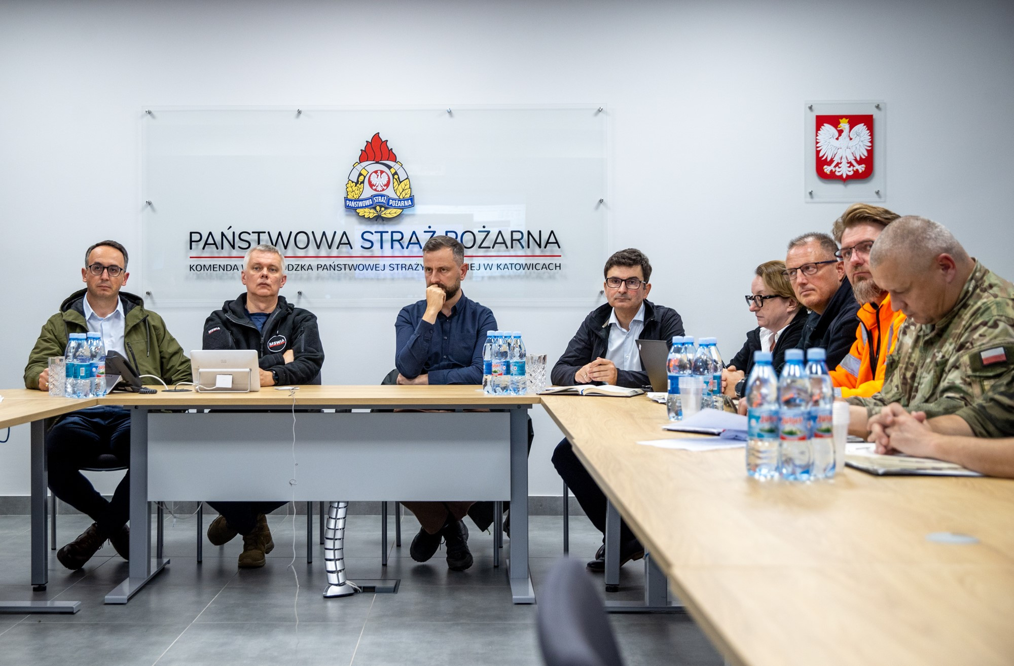 Odprawa służb/fot. ŚUW