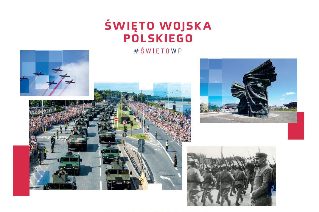 Plakat z okazji Świeta Wojska Polskiego /mat. MON/