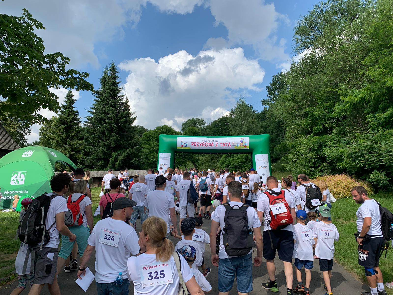 Uczestnicy gry miejskiej