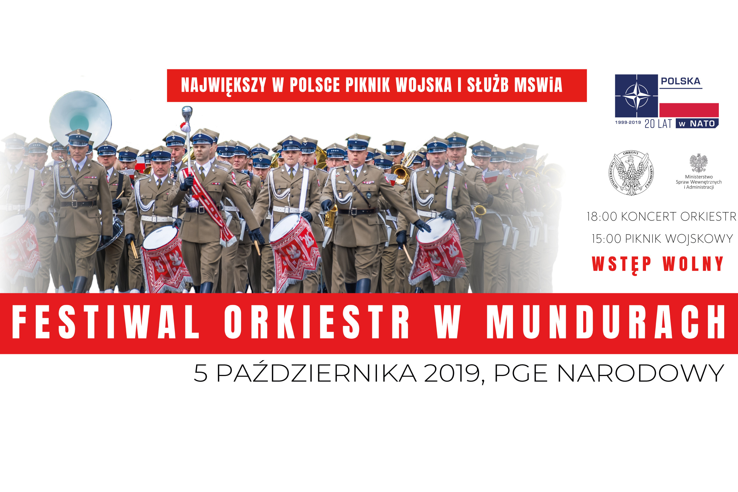 Festiwal Orkiestr w Mundurach – już 5 października na PGE Narodowym