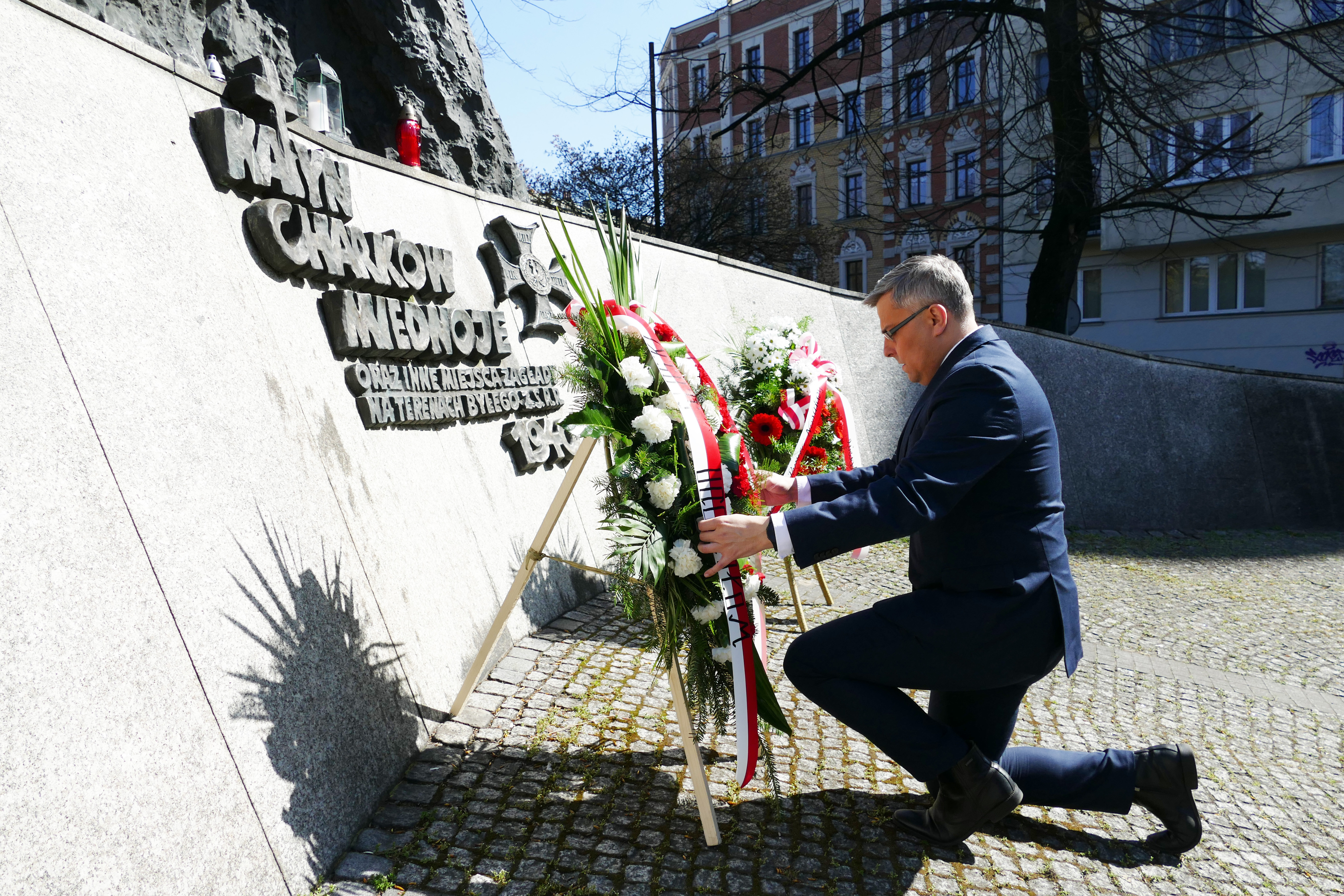 Dzień Pamięci Ofiar Zbrodni Katyńskiej /fot.K.Szczepanek/