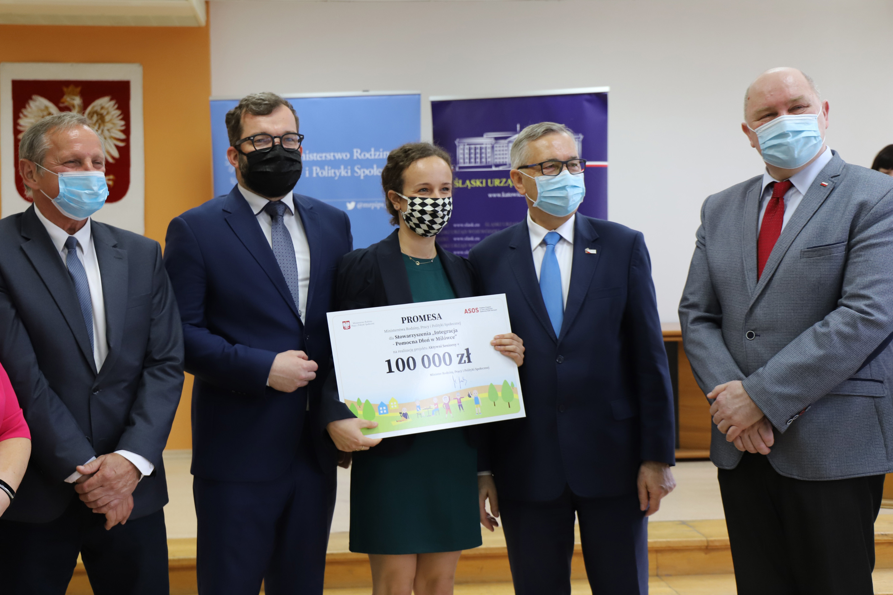 Wiceminister rodziny Stanisław Szwed z wizytą w Śląskiem /fot. A. Księżnik/