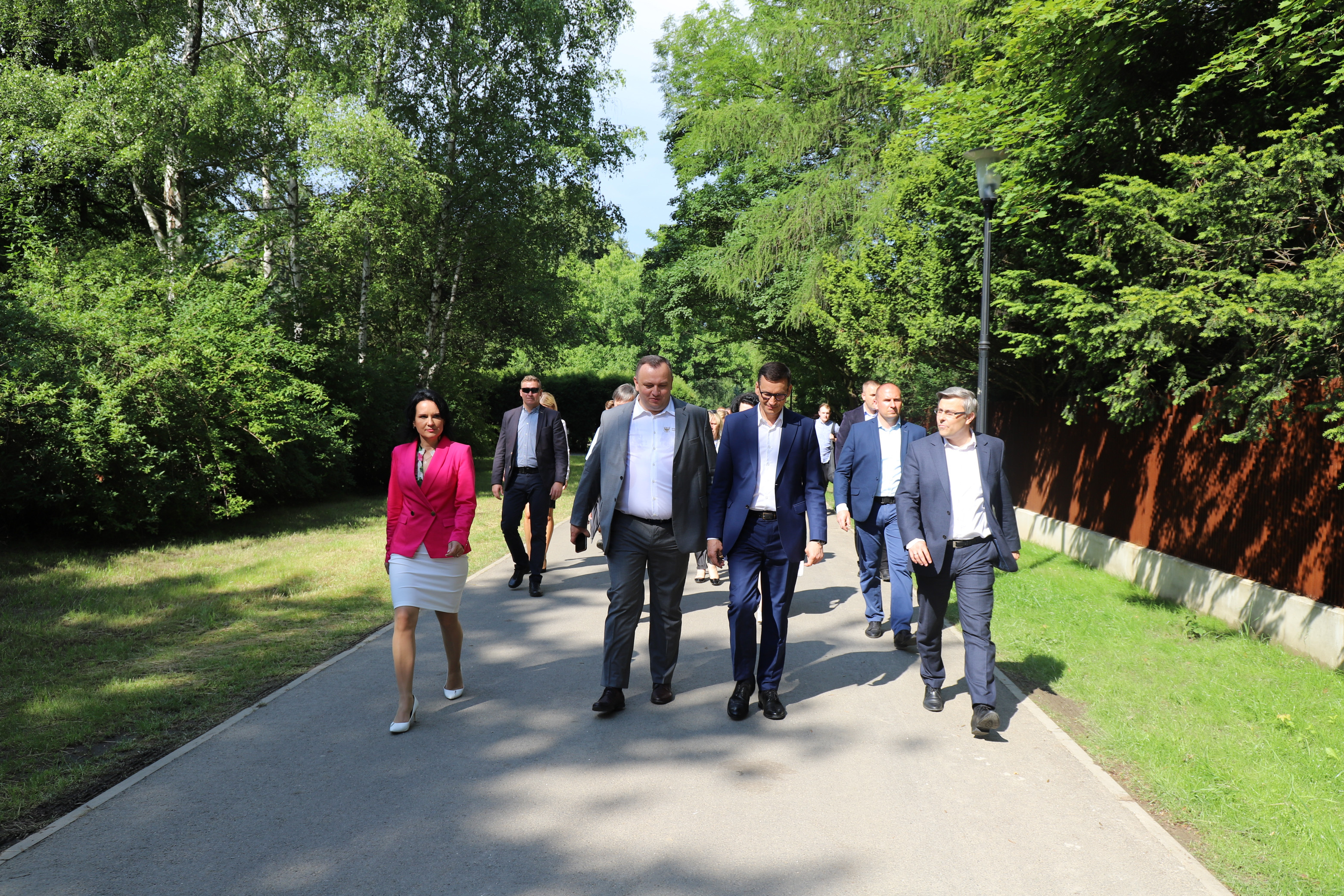 Wizyta premiera Mateusza Morawieckiego w Parku Śląskim /fot. I. Matuszewska/