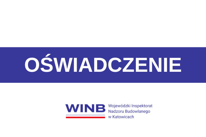 Oświadczenie WINB.