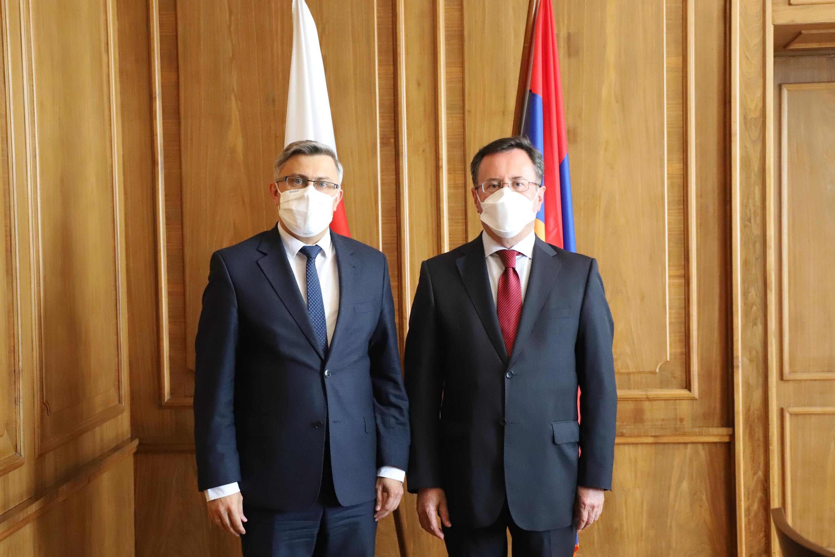 Wizyta Ambasadora Armenii w ŚUW /fot. A. Księżnik/