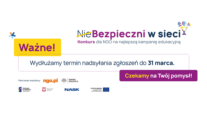 NieBezpieczni w sieci  przedłużenie- graf. MC
