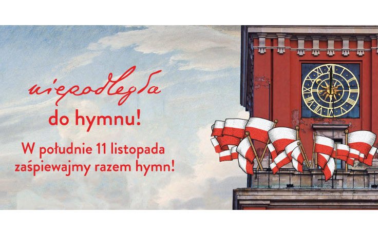 Niepodległa do Hymnu - grafika Biuro Programu 