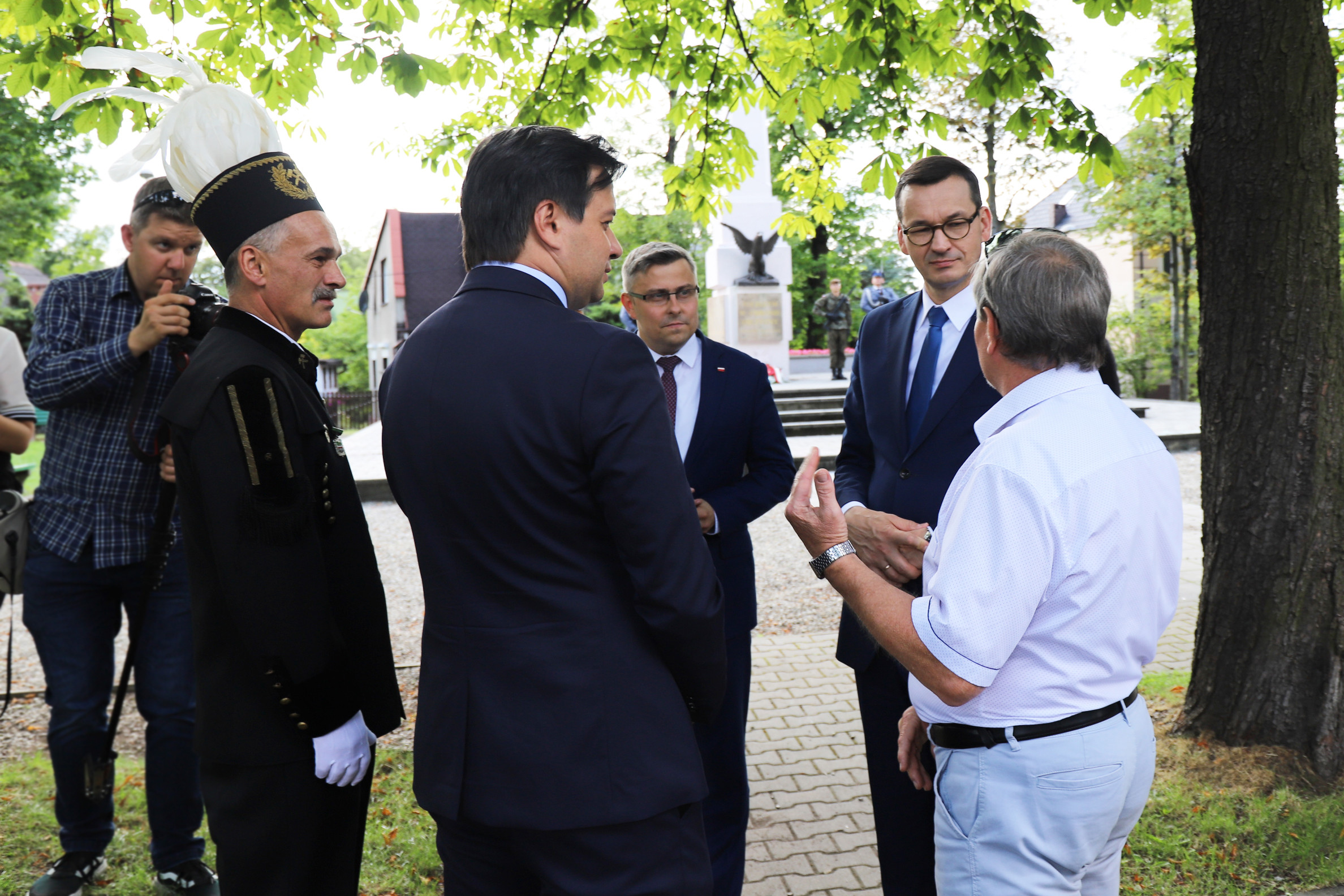 Premier Mateusz Morawiecki z wizytą w Śląskiem /fot. A. Księżnik/