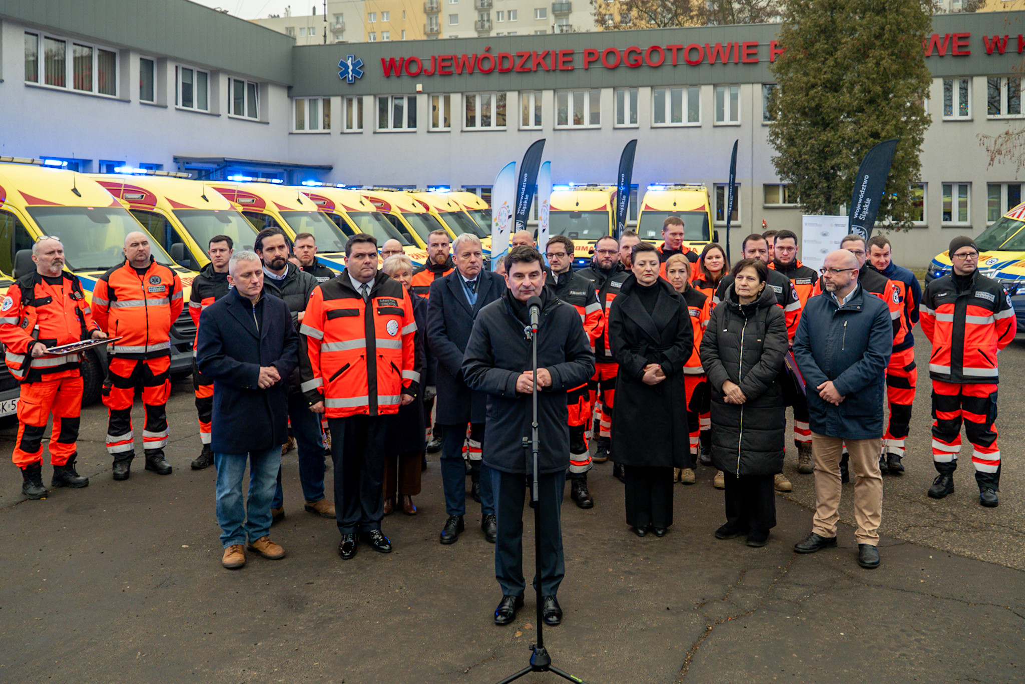 Briefing prasowy Wojewody Śląskiego.