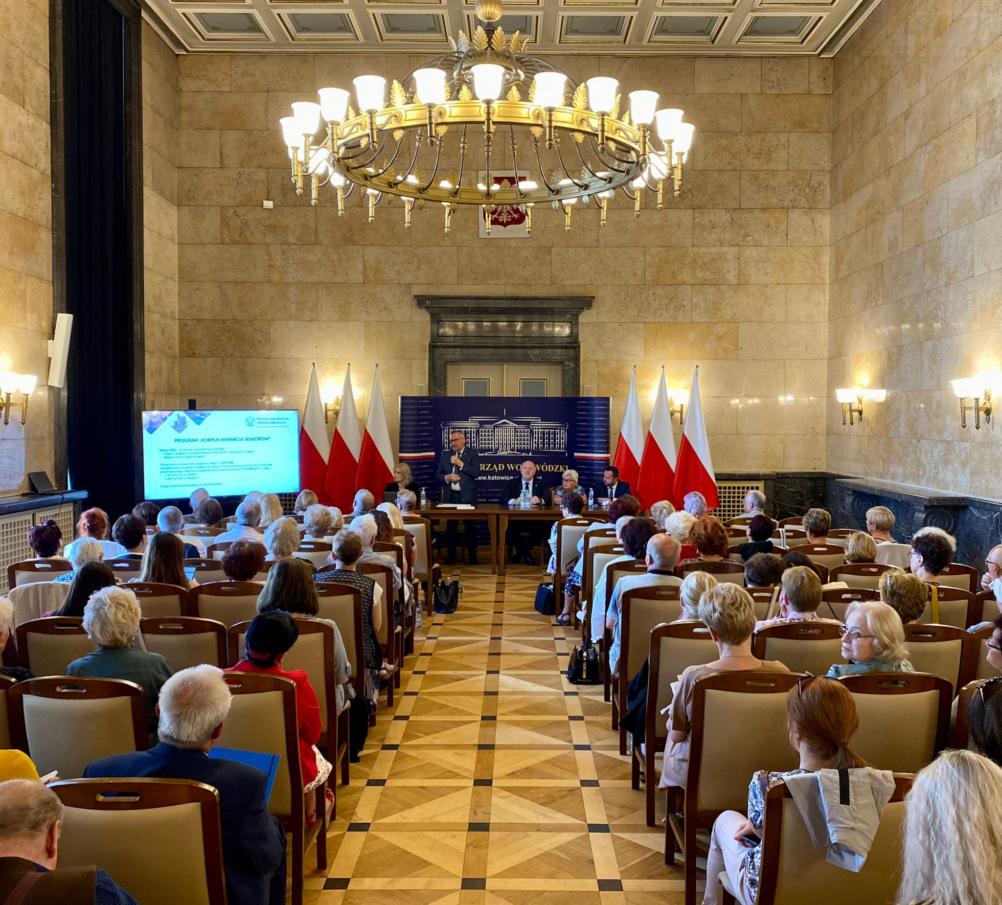 Konferencja dot. Rad Seniorów oraz organizacji działających na rzecz seniorów/ fot. ŚUW