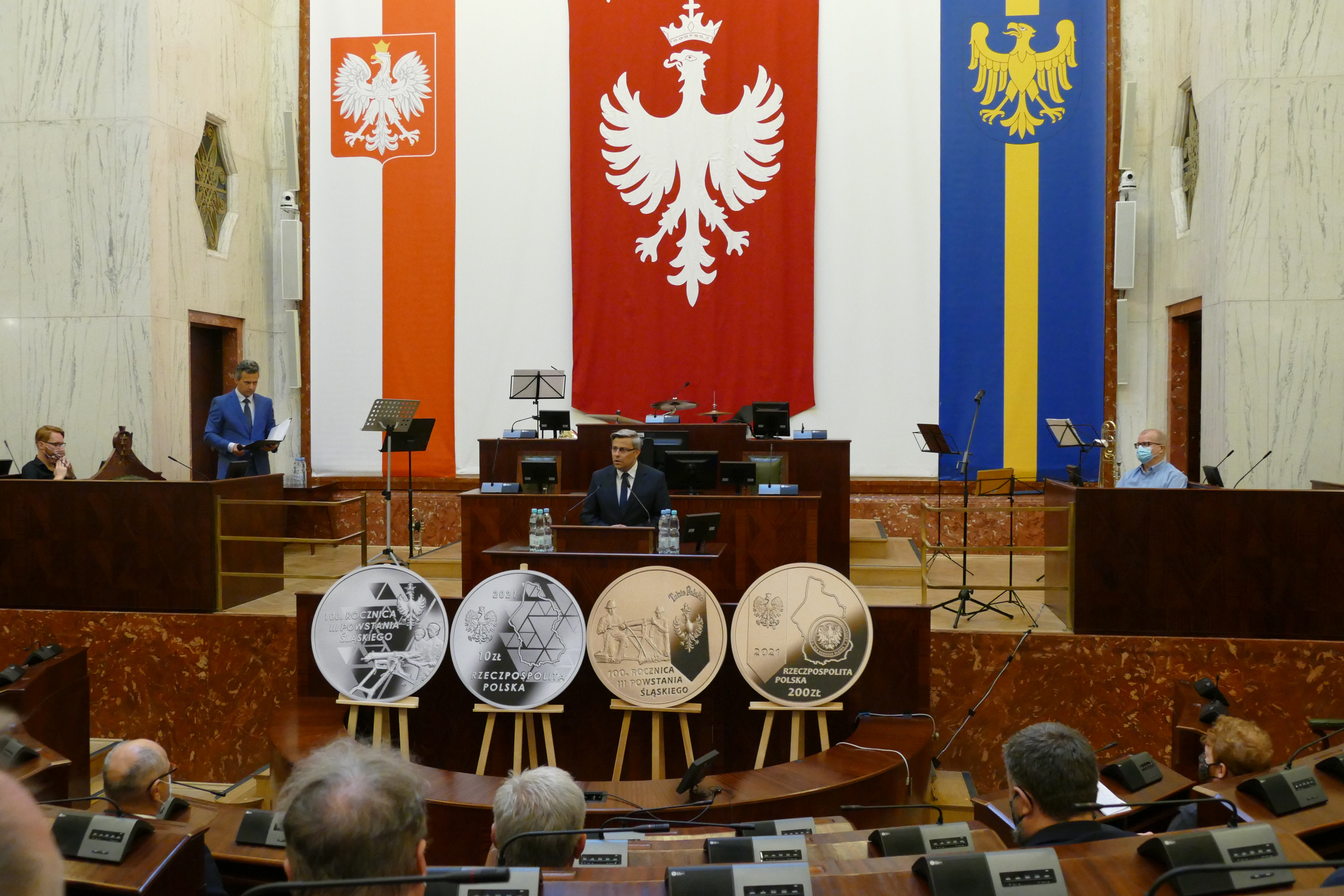 Uroczyste spotkanie z okazji 100. rocznicy III Powstania Śląskiego/fot. B. Szwedowski