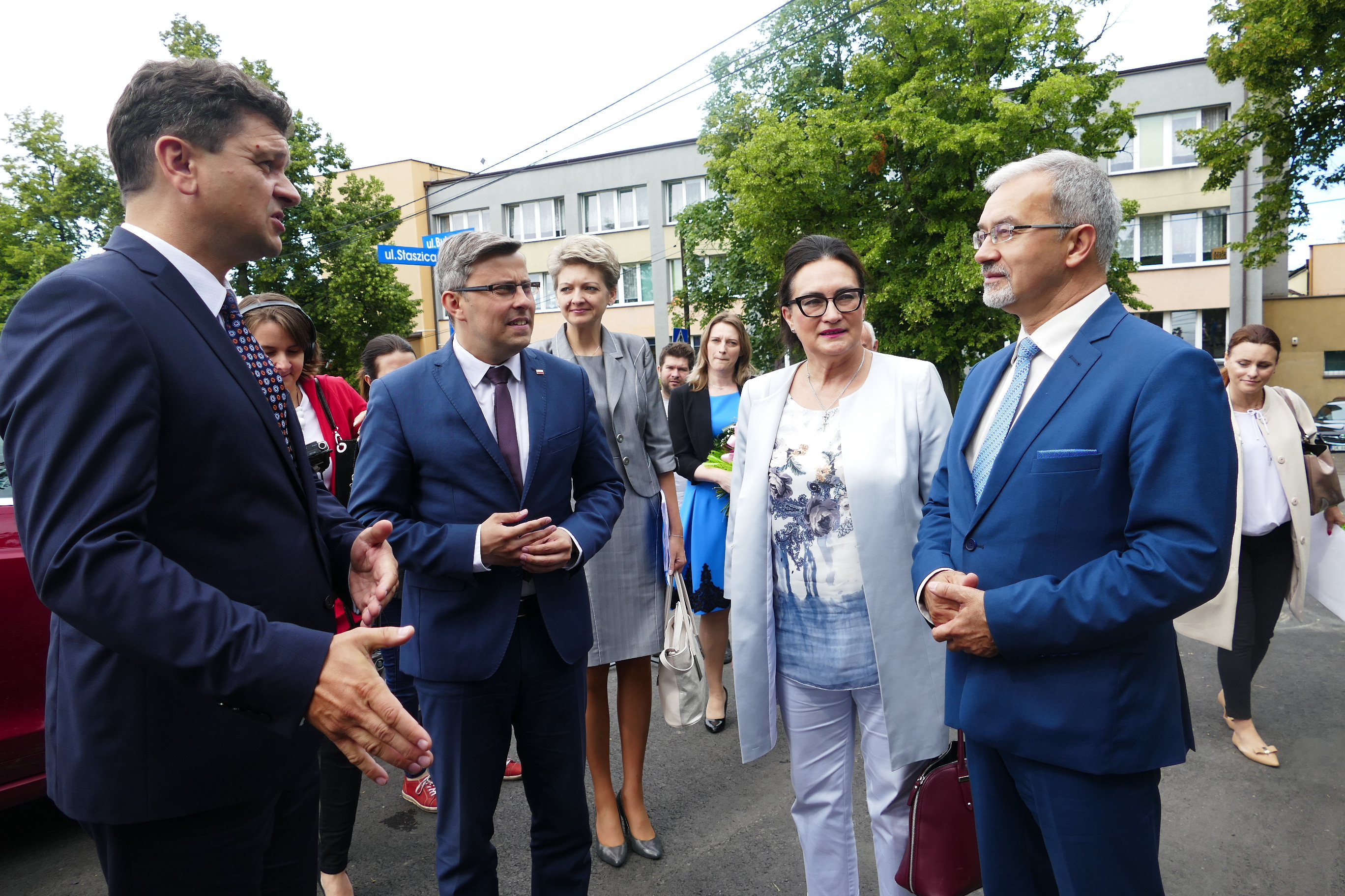 Minister Jerzy Kwieciński gościł w Orzeszu.