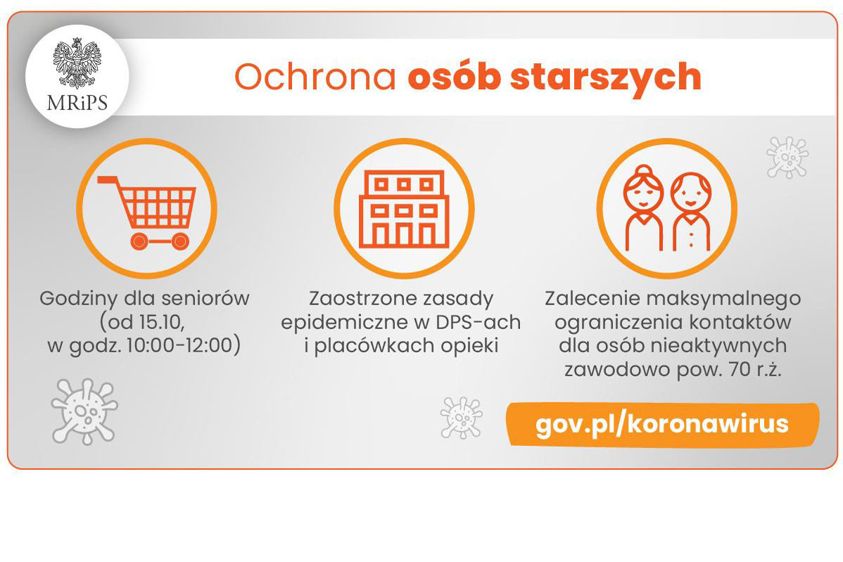 Ochrona osób starszych /grafika MRiPS/