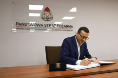 Wizyta premiera Mateusza Morawieckiego w Katowicach /fot. A. Księżnik/