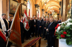 Galeria zdjęć z uroczystości z okazji 38. rocznicy podpisania Porozumienia Katowickiego /fot. A. Karendał/