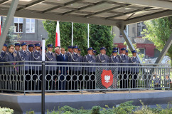 Galeria zdjęć z uroczystości ślubowania nowo przyjętych policjantów w Katowicach /fot. A. Karendał/