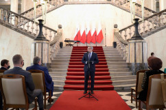 Odznaczenia państwowe dla samorządowców /fot. A. Księżnik/