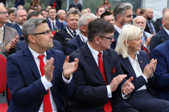 Uroczystość otwarcia nowej linii produkcyjnej w Nitroerg /fot. A. Księżnik/