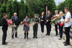 80. rocznica pierwszego transportu więźniów do niemieckiego obozu koncentracyjnego KL Auschwitz /fot. Oddział IPN w Katowicach/