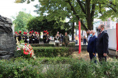 Uroczystości z okazji 100. rocznicy śmierci dr. Andrzeja Mielęckiego /fot. A. Księżnik/
