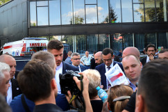 Zdjęcia z wizyty premiera Mateusza Morawieckiego w województwie śląskim - na Jasnej Górze, w CSRG w Bytomiu oraz w Katowicach /fot. A. Kucharzewska, A. Karendał/