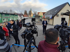 Wizyta premiera Mateusza Morawieckiego w Pilchowicach /fot. A. Kucharzewska/