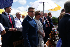 Zdjęcia z wizyty premiera Mateusza Morawieckiego w województwie śląskim - na Jasnej Górze, w CSRG w Bytomiu oraz w Katowicach /fot. A. Kucharzewska, A. Karendał/
