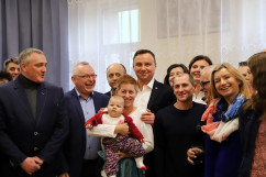 Galeria zdjęć z wizyty Prezydenta RP Andrzeja Dudy w Szczyrku i Buczkowicach /fot. A. Karendał/