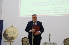 Uroczystość  z cyklu „Śladami Powstania Styczniowego w regionie częstochowskim” na Jasnej Górze. /fot. Tomasz Pasławski/