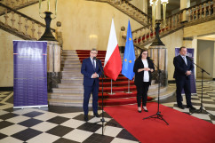 Spotkanie z przedsiębiorcami i samorządowcami w Katowicach /fot. A. Księżnik/